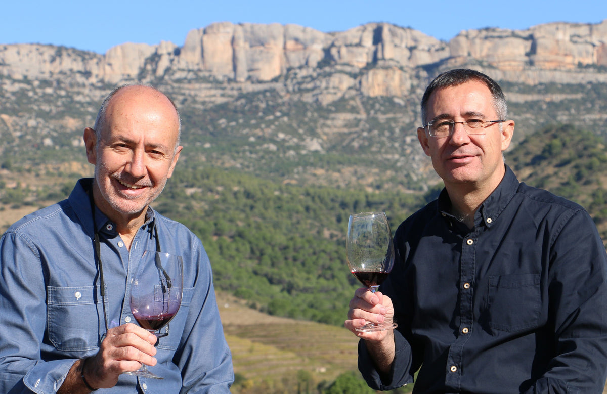 Mas Doix oprichters Valenti en Ramon Llagostera