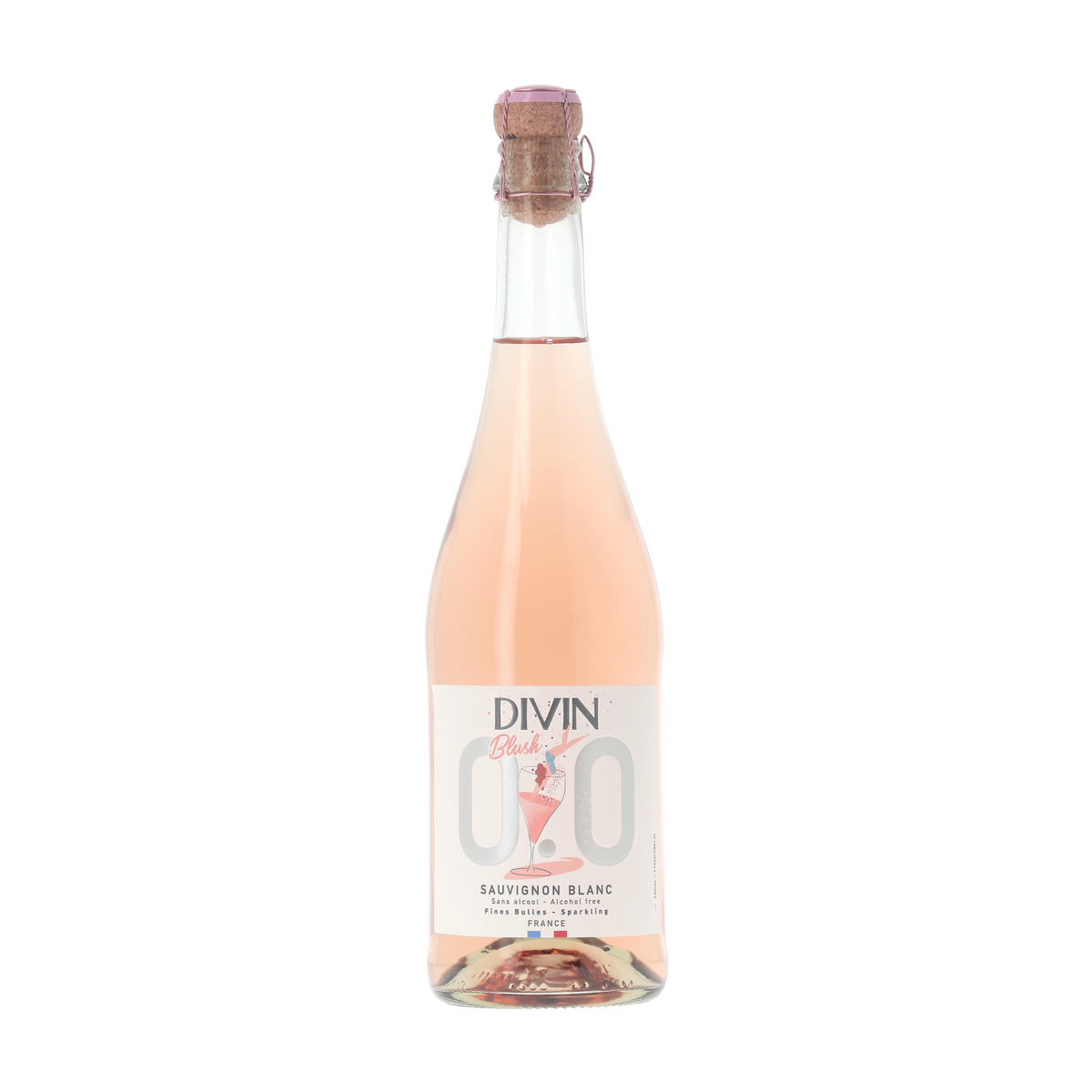 Divin Sauvignon Blanc Blush Sparkling 0.0%