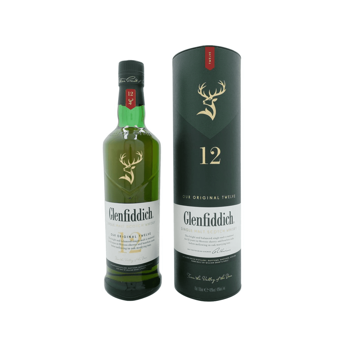 Glenfiddich Single Malt Whisky 12 y 70 cl