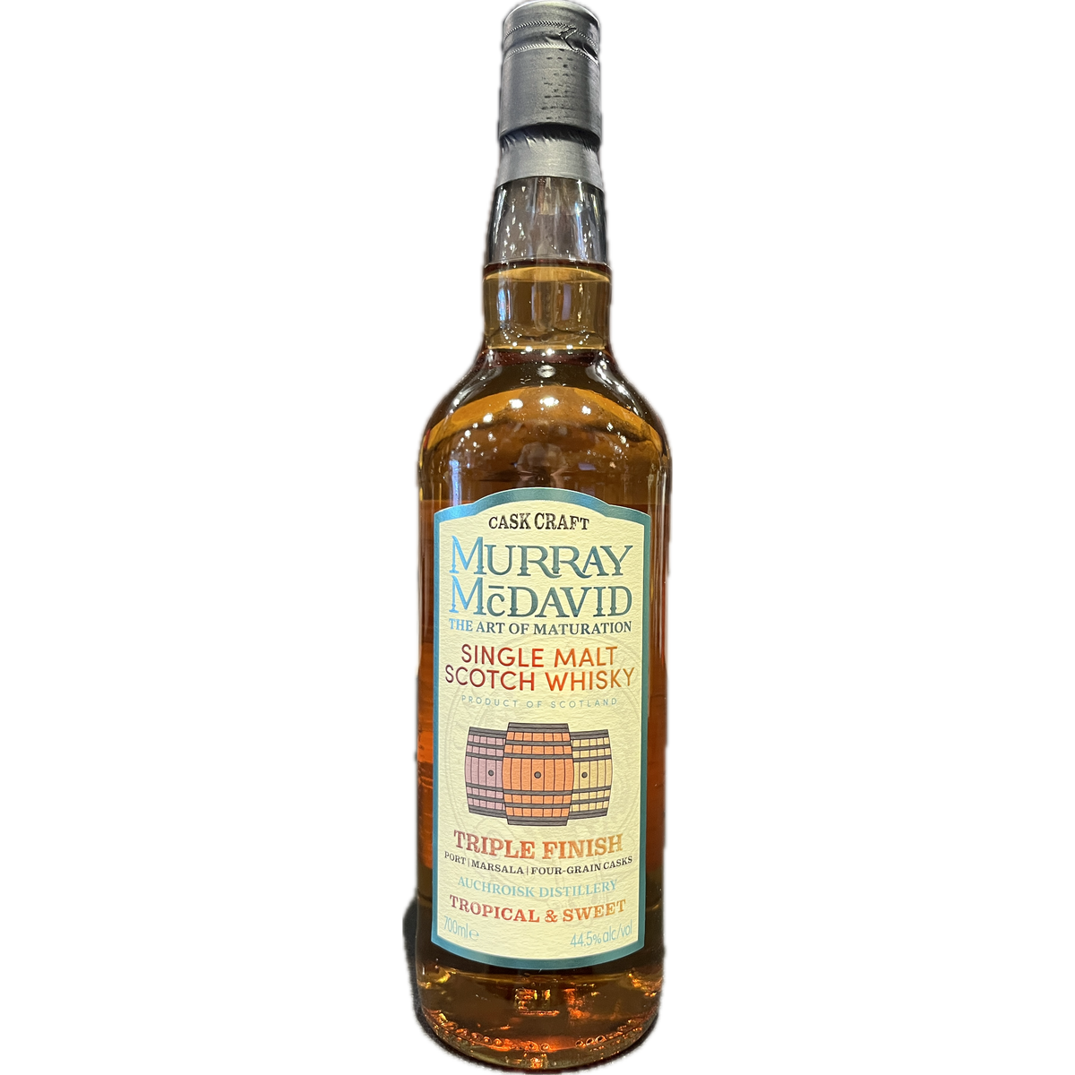 Murray Mc David | Cask Craft | Auchroisk | Triple Finish | Tropical & Sweet | Single Malt Scotch Whisky