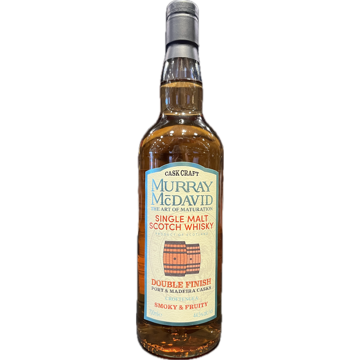 Murray Mc David | Cask Craft | Croftengea | Double Finish (port & madeira casks) | Smoky & Fruity | Single Malt Scotch Whisky