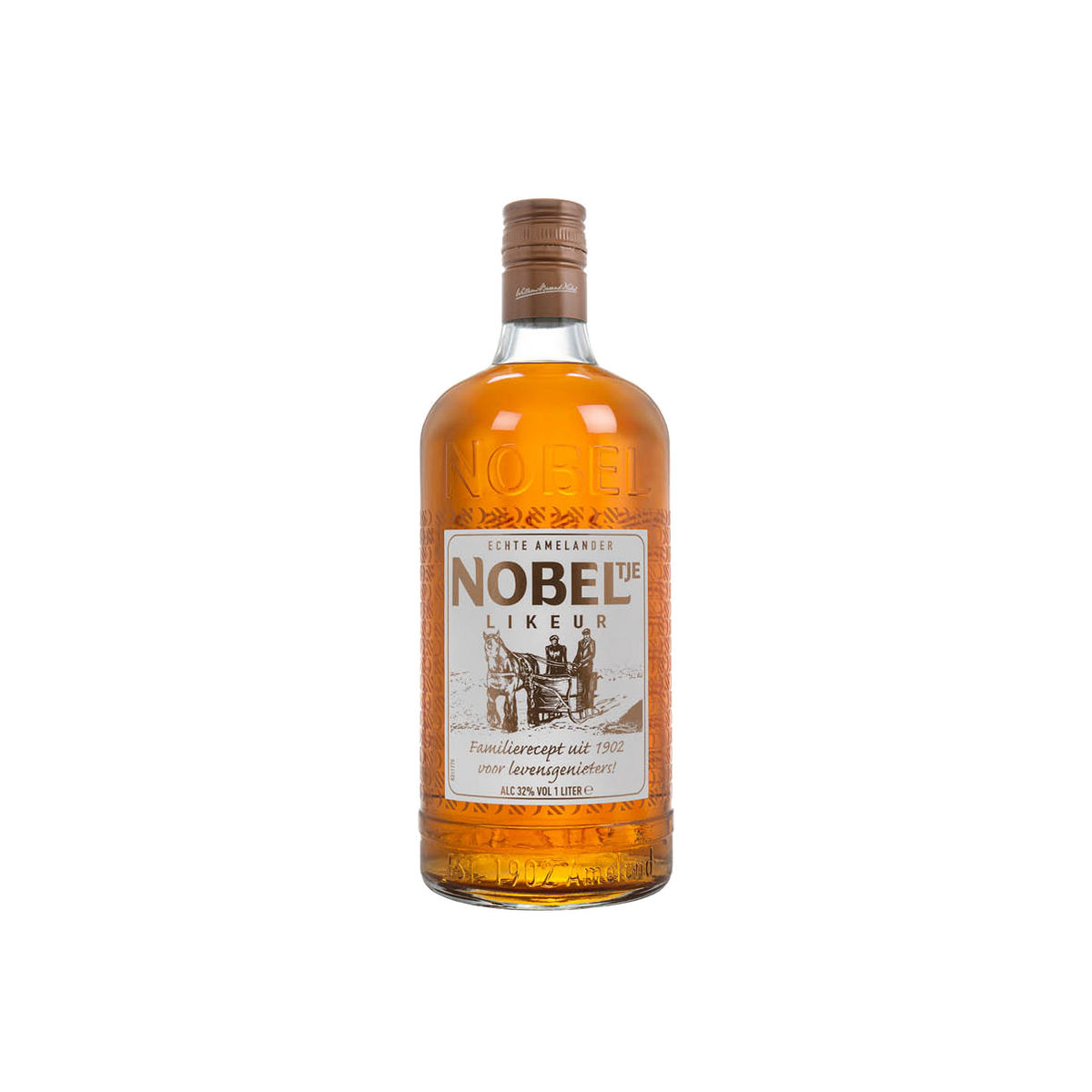 Nobeltje Likeur 100 cl - Originele Amelander Likeur