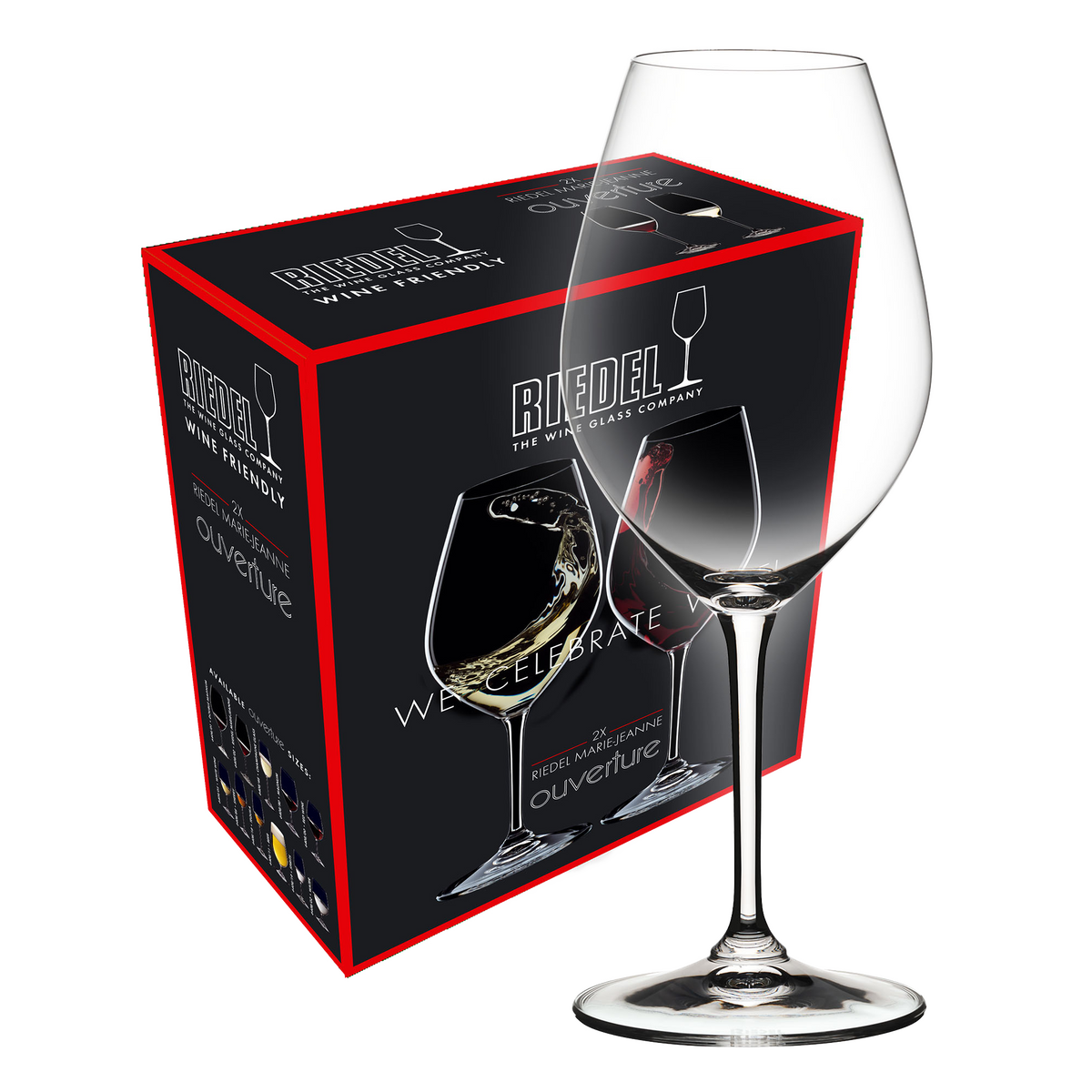 Riedel Ouverture Marie-Jeanne wijnglas (set van 2 voor € 23,00)