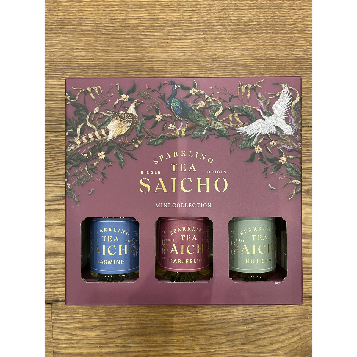 Saicho | Sparkling Tea | Giftpack 3x200 ml