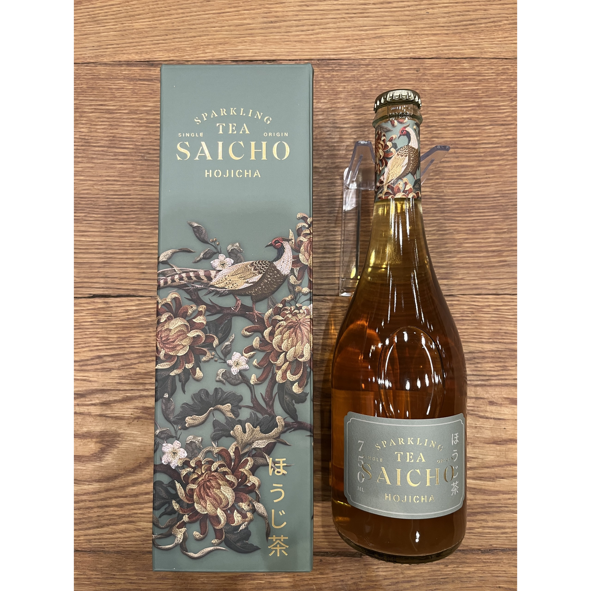 Saicho | Sparkling Tea | Hojicha in Giftbox |  75 cl
