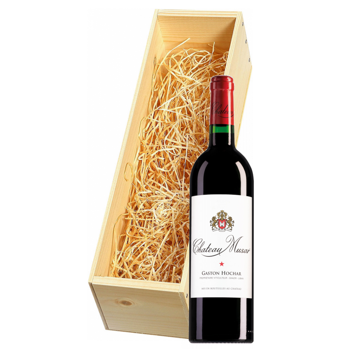 Wijnkist met Chateau Musar Bekaa Valley