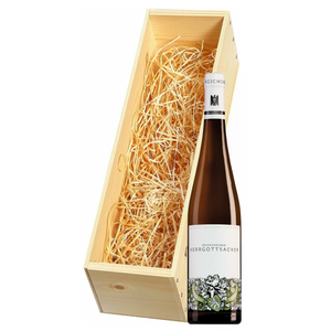 Wijnkist met Reichsrat von Buhl Pfalz Herrgottsacker Riesling Trocken 