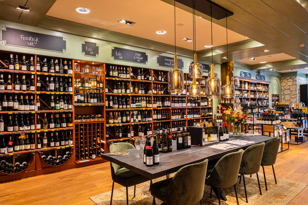 Van der Linden - proeftafel in de winkel