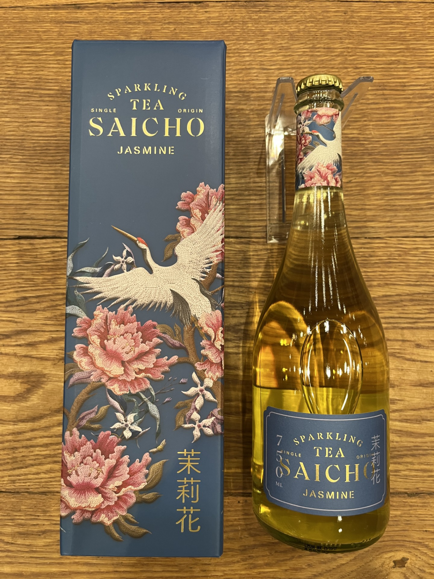 Saicho | Sparkling Tea | Jasmine in giftbox | 75 cl