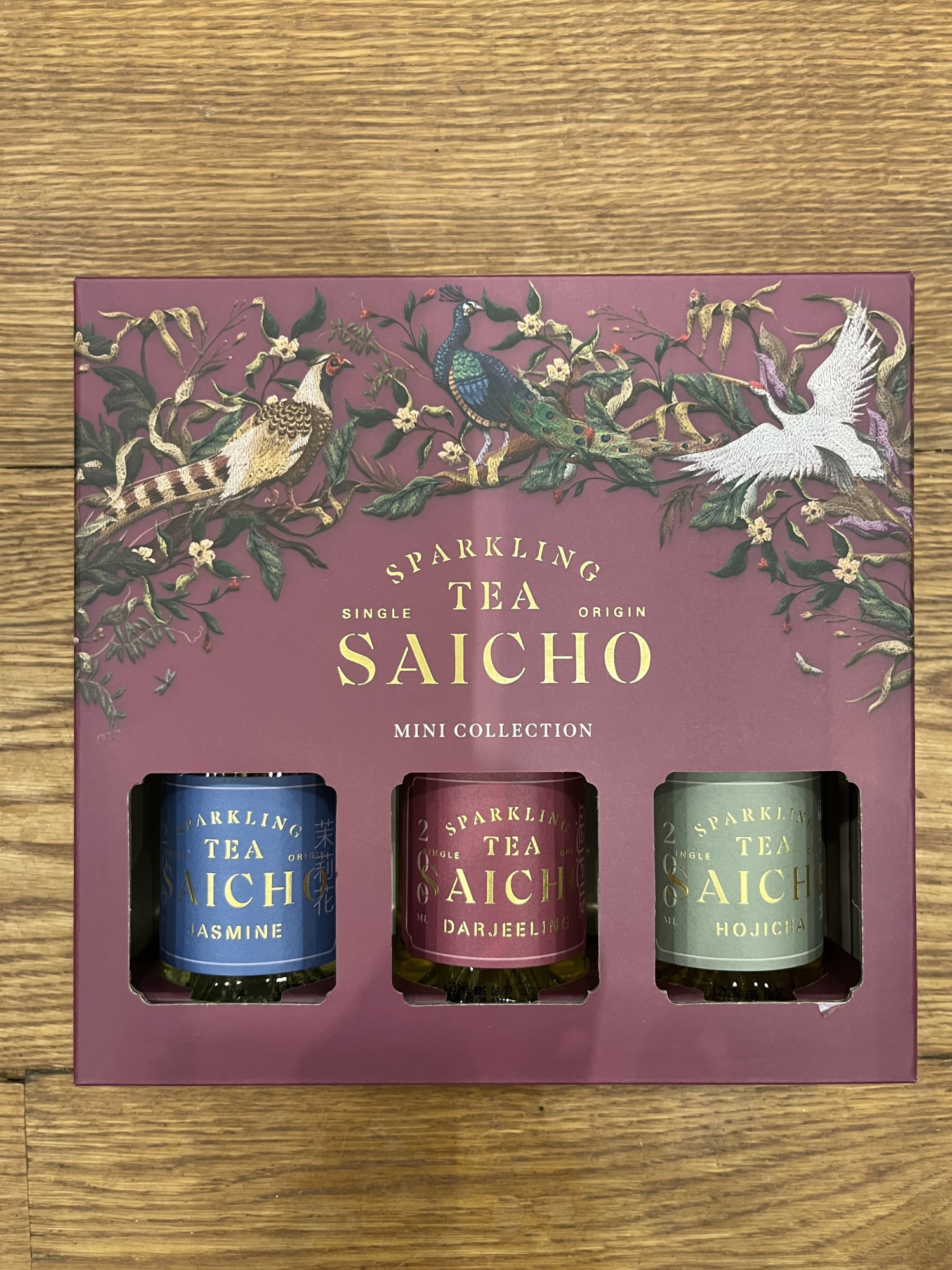 Saicho | Sparkling Tea | Giftpack 3x200 ml