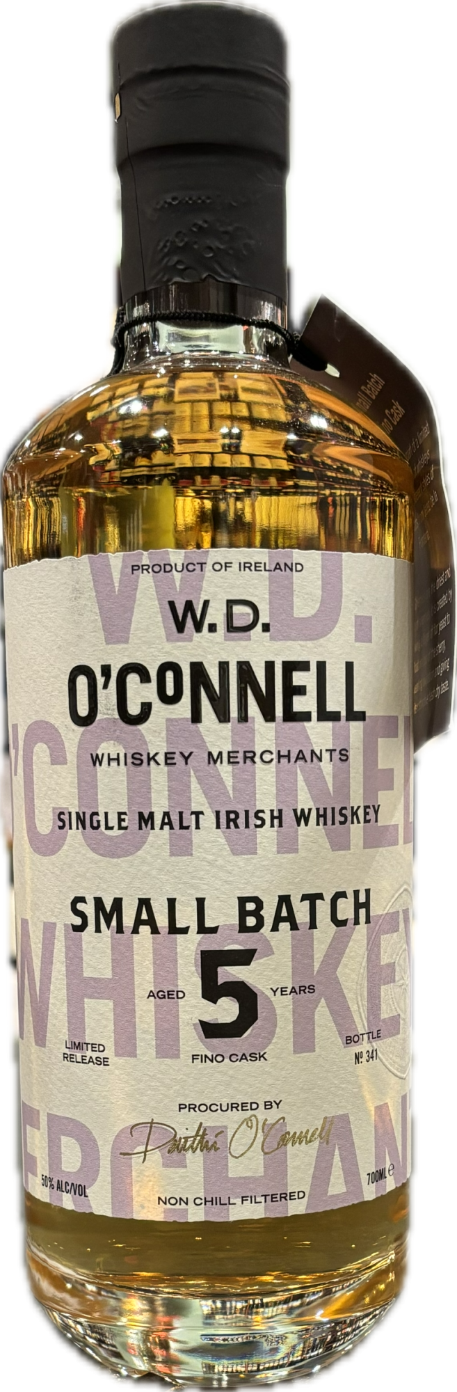 W.D. O'Connell | Great Northern Distillery - Fino Cask Finished | 5y | 2018 | Irish Whiskey