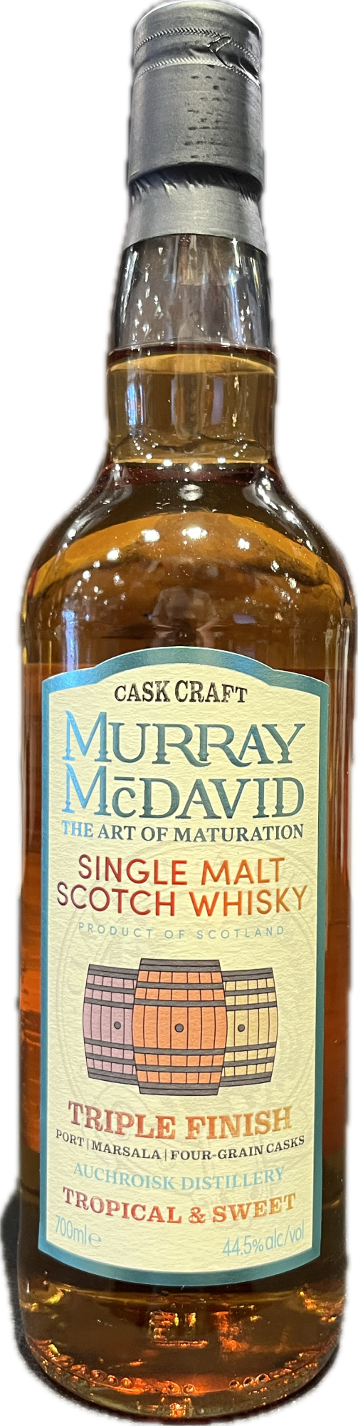 Murray Mc David | Cask Craft | Auchroisk | Triple Finish | Tropical & Sweet | Single Malt Scotch Whisky